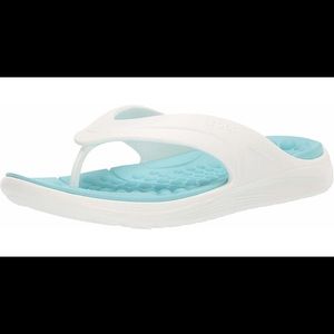 Brand new crocs women’s reviva flip sz: 10